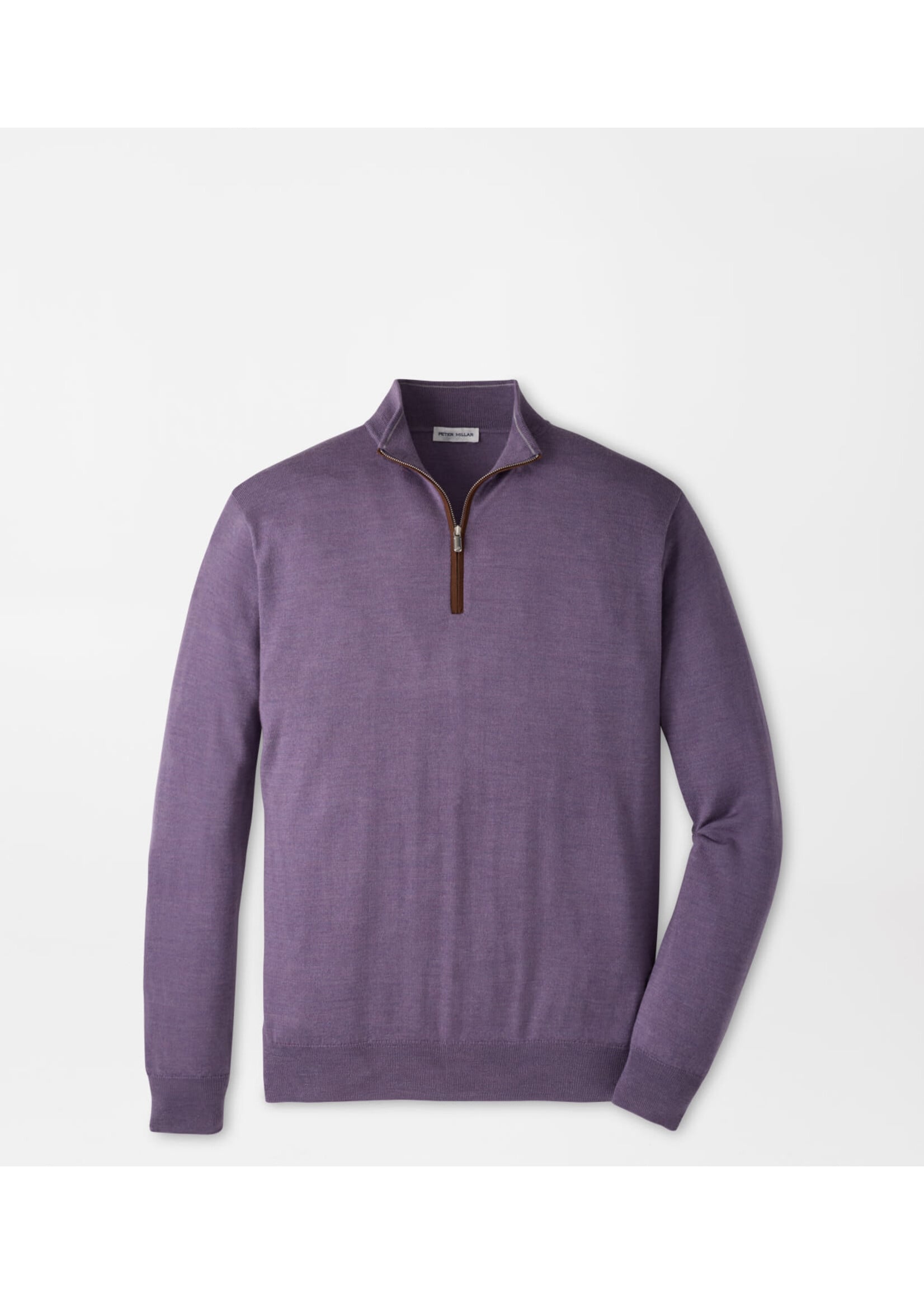 Peter Millar Peter Millar Autumn Crest Suede Trim Quarter-Zip