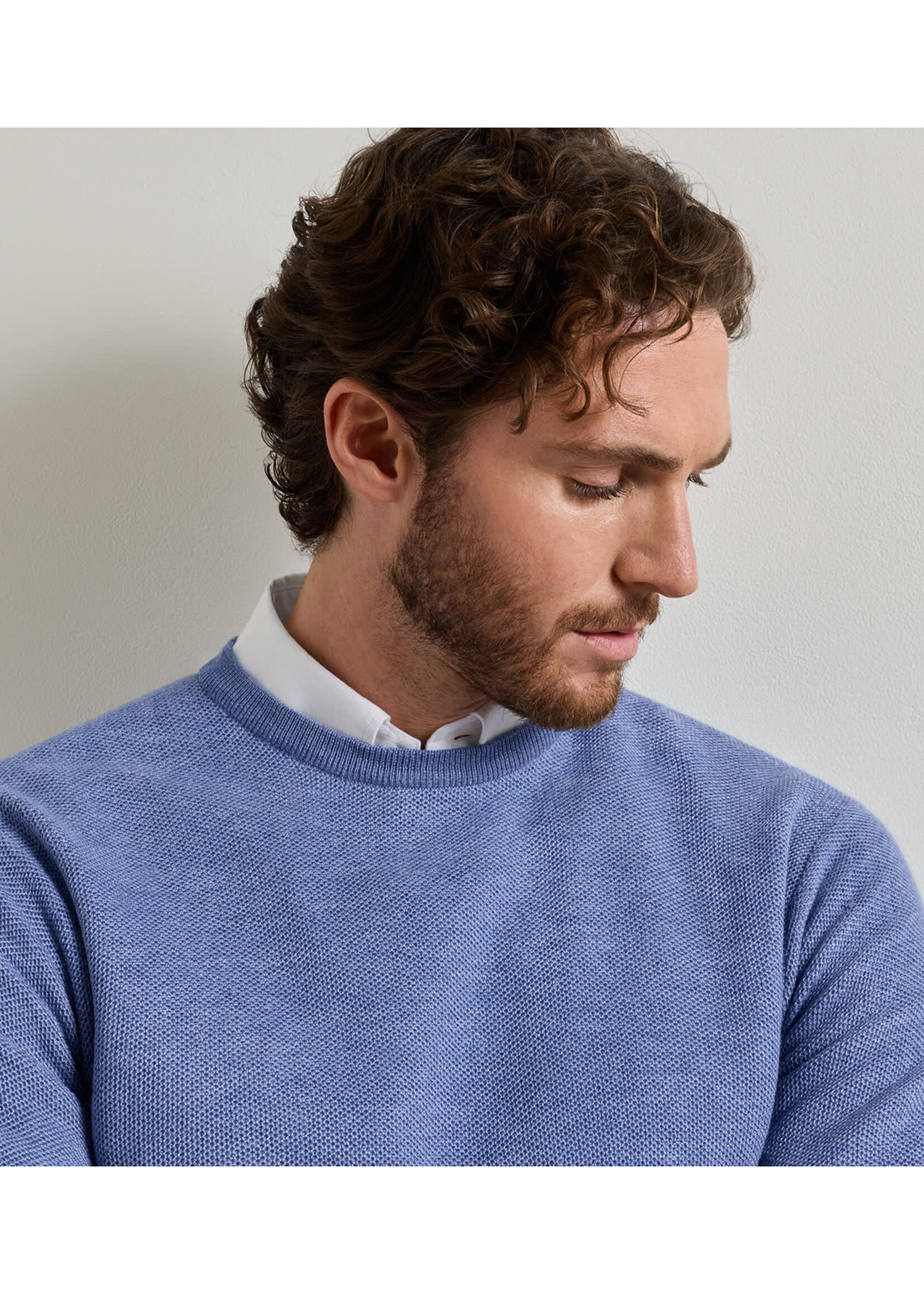 Peter Millar Peter Millar Autumn Crest Honeycomb Crewneck