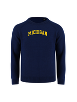 Full Turn Custom Apparel Van Boven Michigan Varsity Crewneck