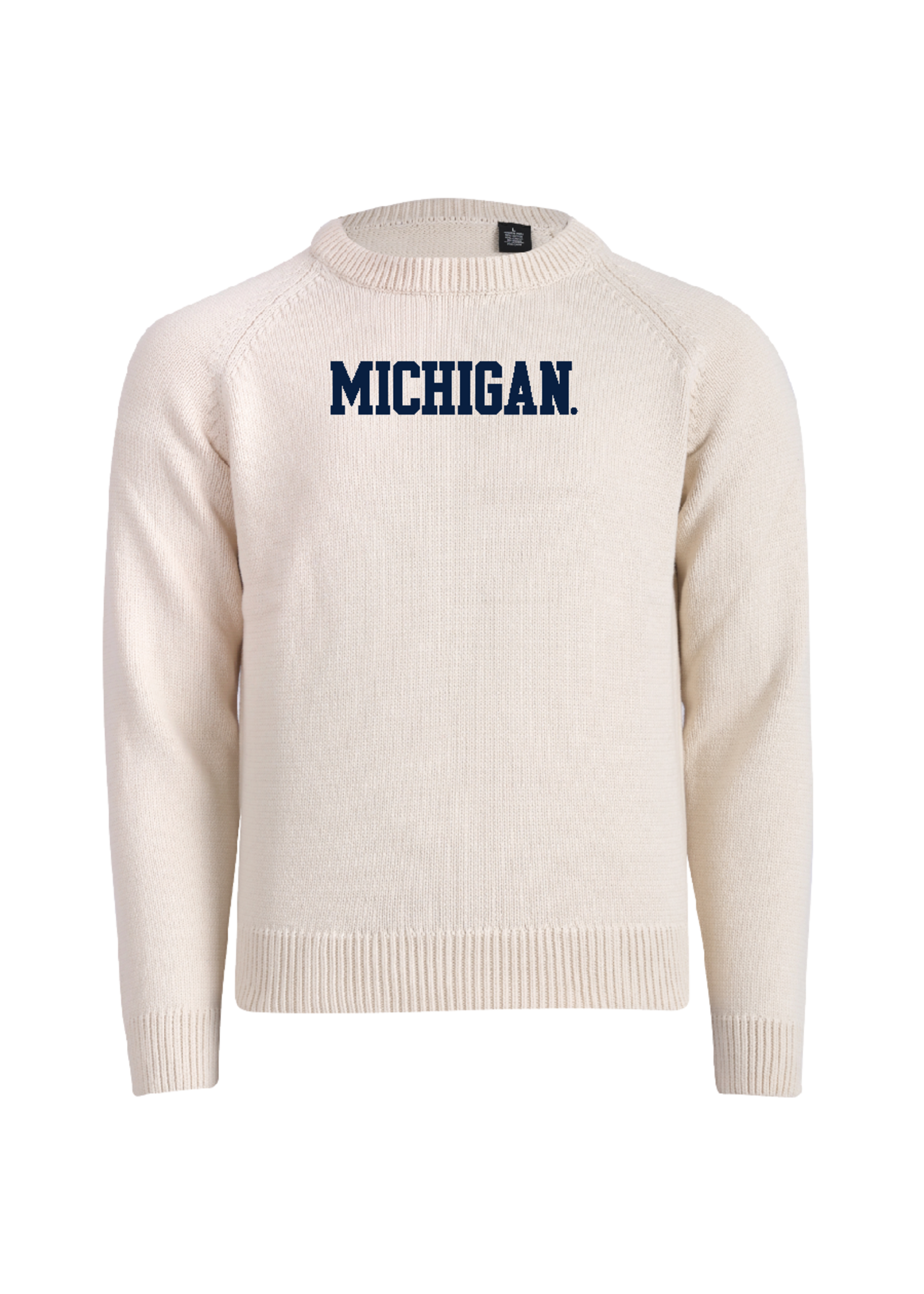 Full Turn Custom Apparel Van Boven Michigan Varsity Crewneck