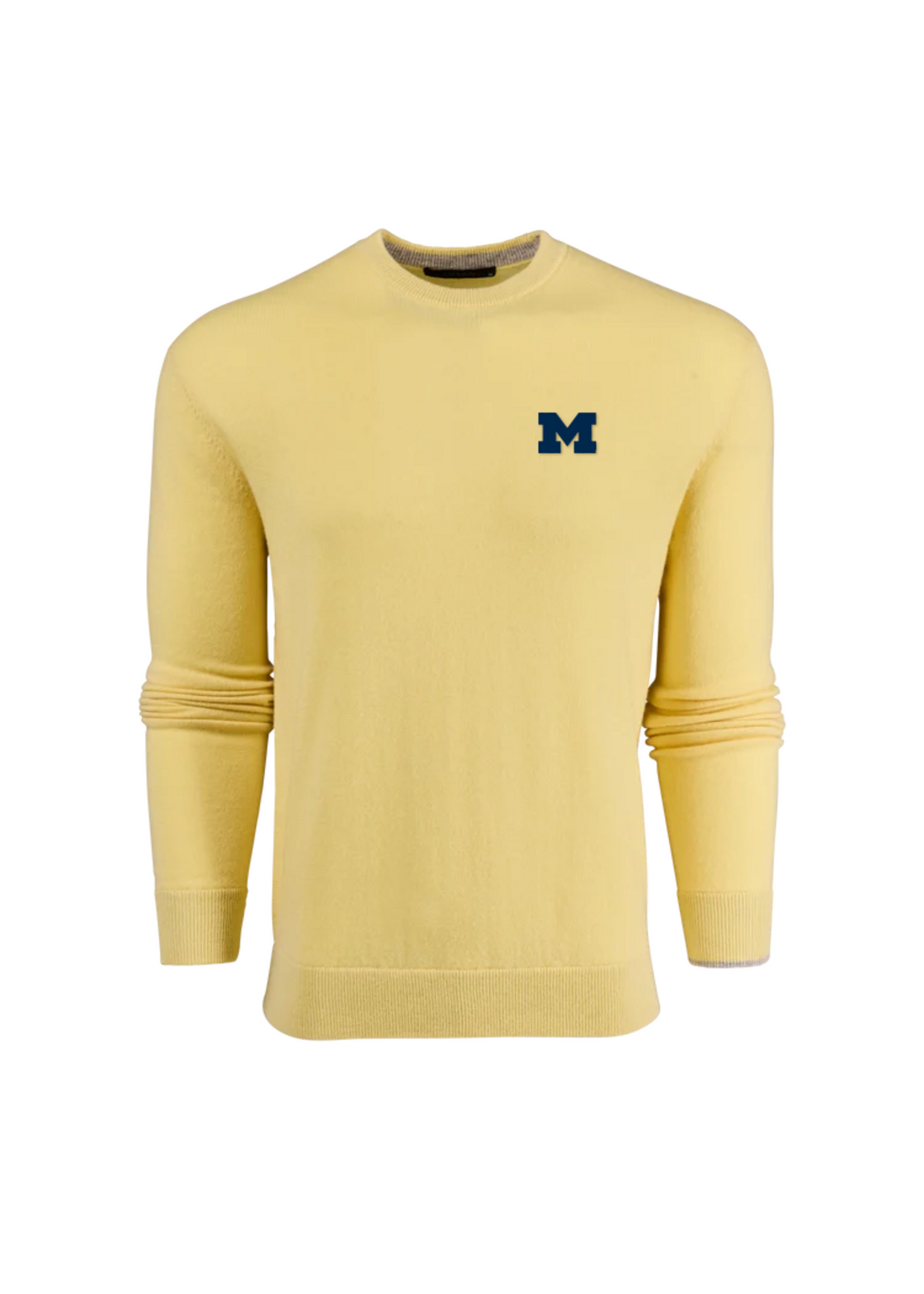 Greyson Greyson Cashmere "M" Tomahawk Crew