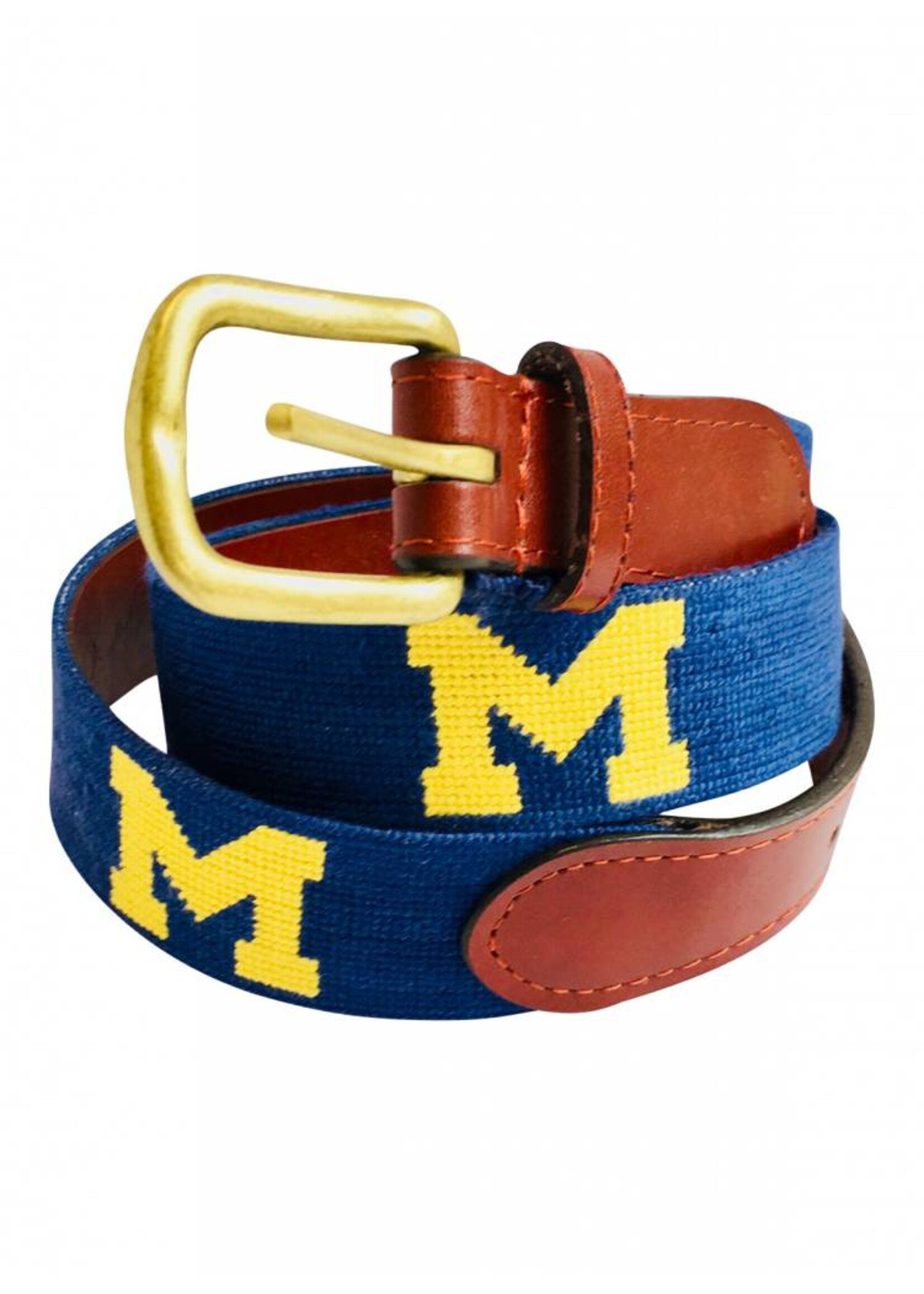Smathers & Branson Smathers & Branson Michigan Needlepoint Belt