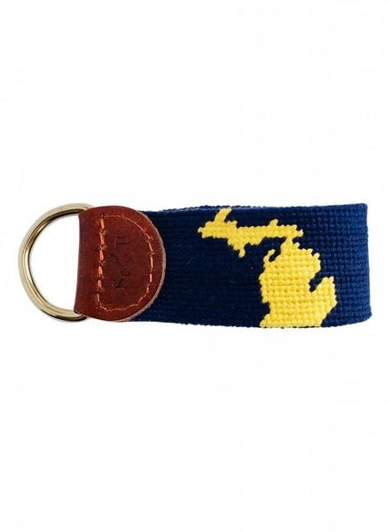 Smathers & Branson Smathers & Branson M Needlepoint Key Fob