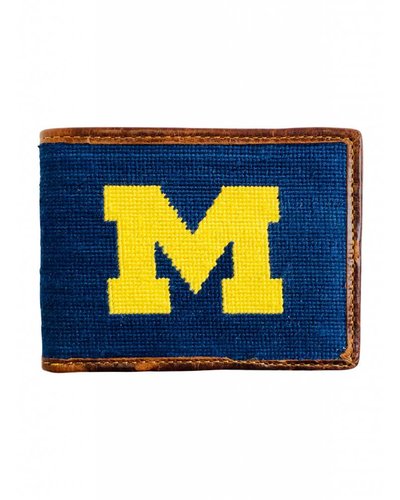 St. Louis Blues Needlepoint Bi-Fold Wallet at Smathers and Branson