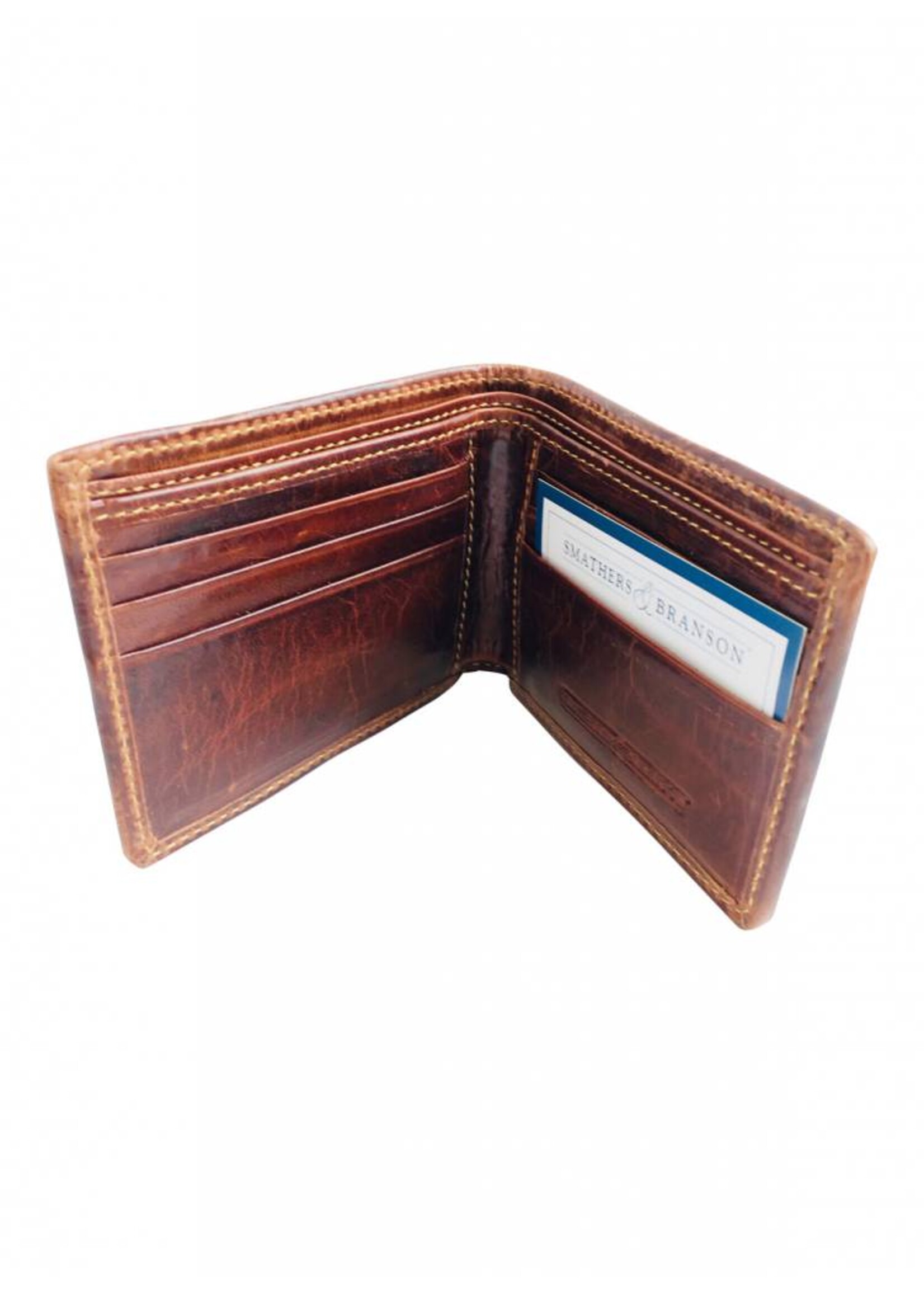 Smathers & Branson Smathers & Branson M Needlepoint Bi-Fold Wallet