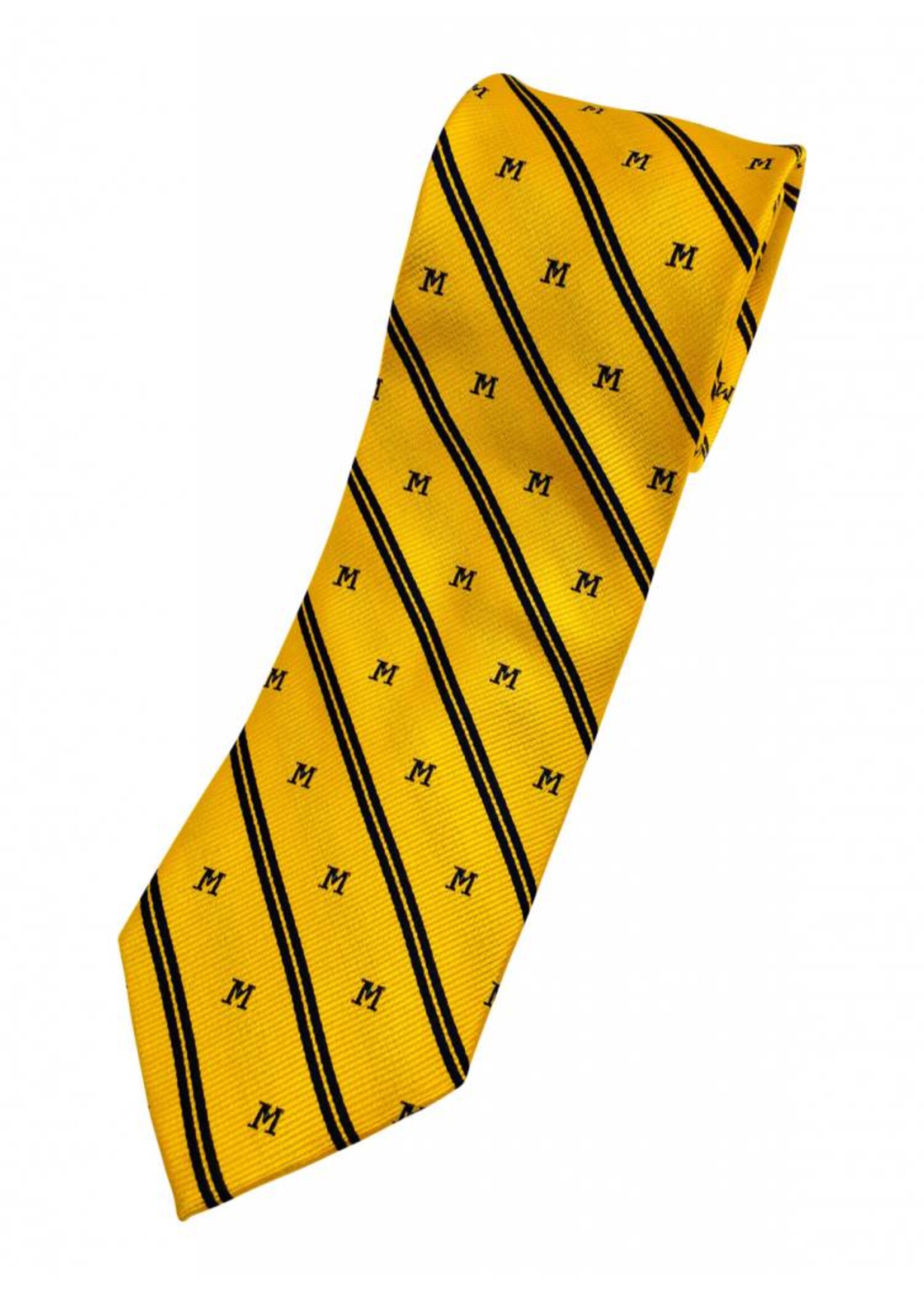 Amanda Christensen A. Christensen M Silk Tie Stripe - Maize
