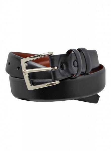 Torino Torino Italian Calfskin Leather Belt - Black