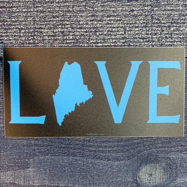 Blue 84 637P-Sticker- Blue Love State