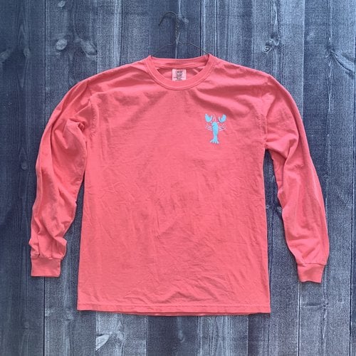 Coed The Blue Lobster Longsleeve T-shirt- Watermelon