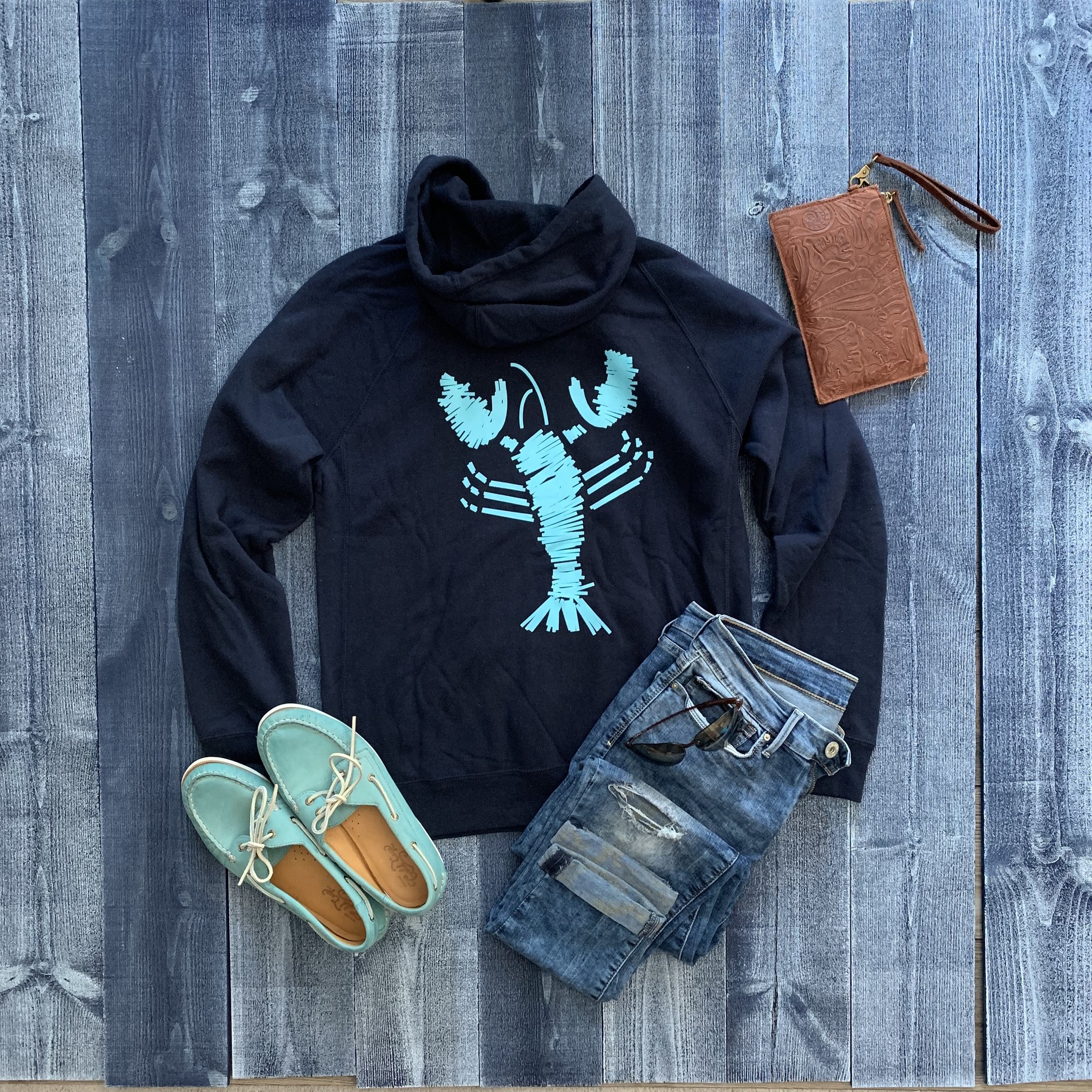 Blue Lobster Summer Shirt