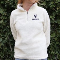 MV The Blue Lobster 1/4 Zip Sherpa- 3 Different COLORS!