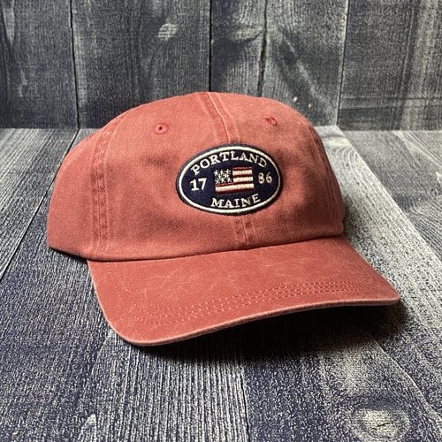 AHEAD Circle Patch American Flag Hat