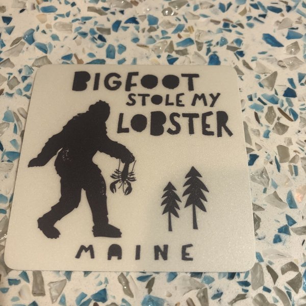 Blue 84 D4N3-Sticker- Bigfoot Stole Lobster