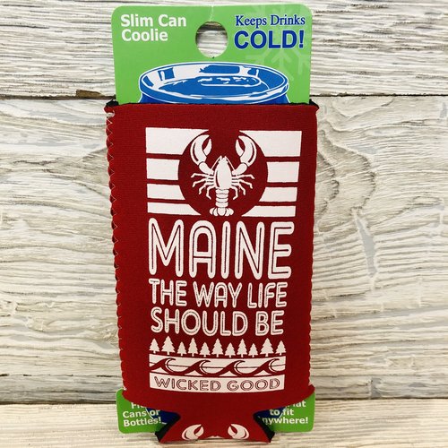 Entertainya Cabana Lobster Slim Can Coozie