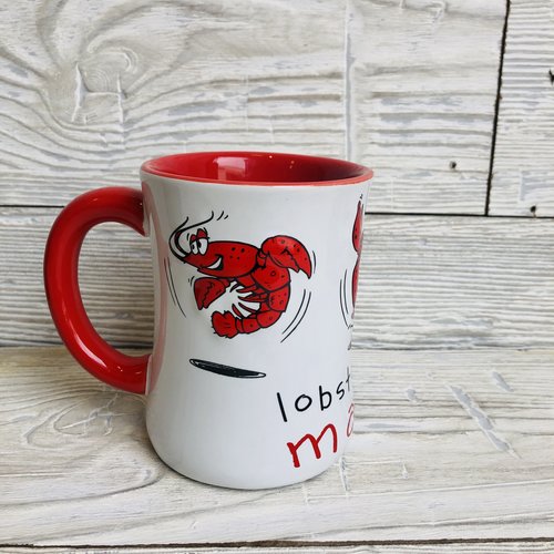 Maine Scene Lobster Roll Mug