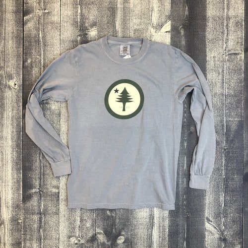 Bumwraps Old Maine Flag Circle Longsleeve