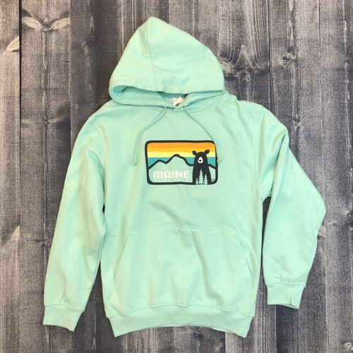 Bumwraps Sunset Bear  Hoodie