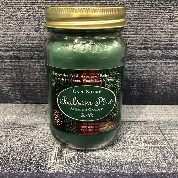Cape Shore Mason Jar Balsam Candle
