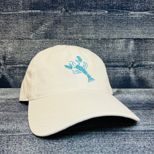 Legacy The Blue Lobster White Willard Hat
