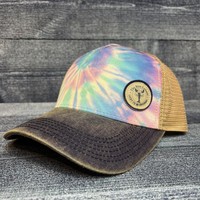 Legacy The Blue Lobster Pastel Tie Dye Trucker Hat