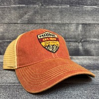 Legacy Cardinal Trucker w/Maine Shield Hat