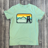 Bumwraps Sunset Bear Youth T-shirt