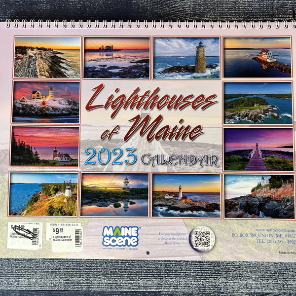 Maine Scene Lighthouses of Maine Calendar