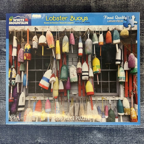 White Mountain Puzzle Puzzle-Lobster Buoys