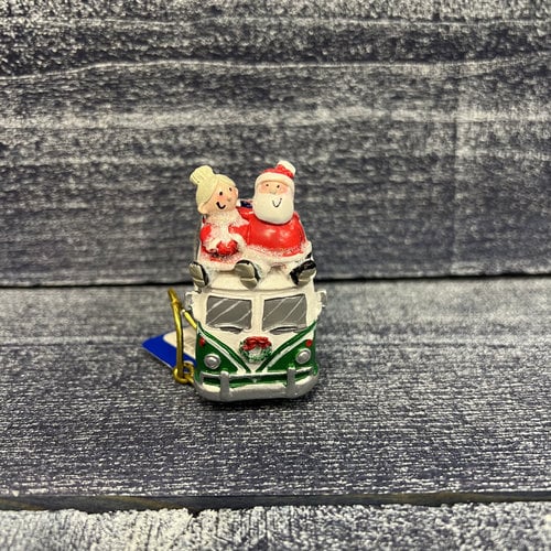 Cape Shore Santa Van Ornament