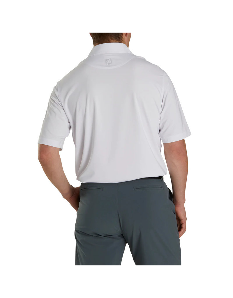 FootJoy Footjoy 2023 Solid Lisle Self Collar Polo