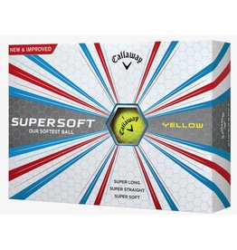 Callaway Callaway Supersoft 17 Yellow Golf Balls Dozen