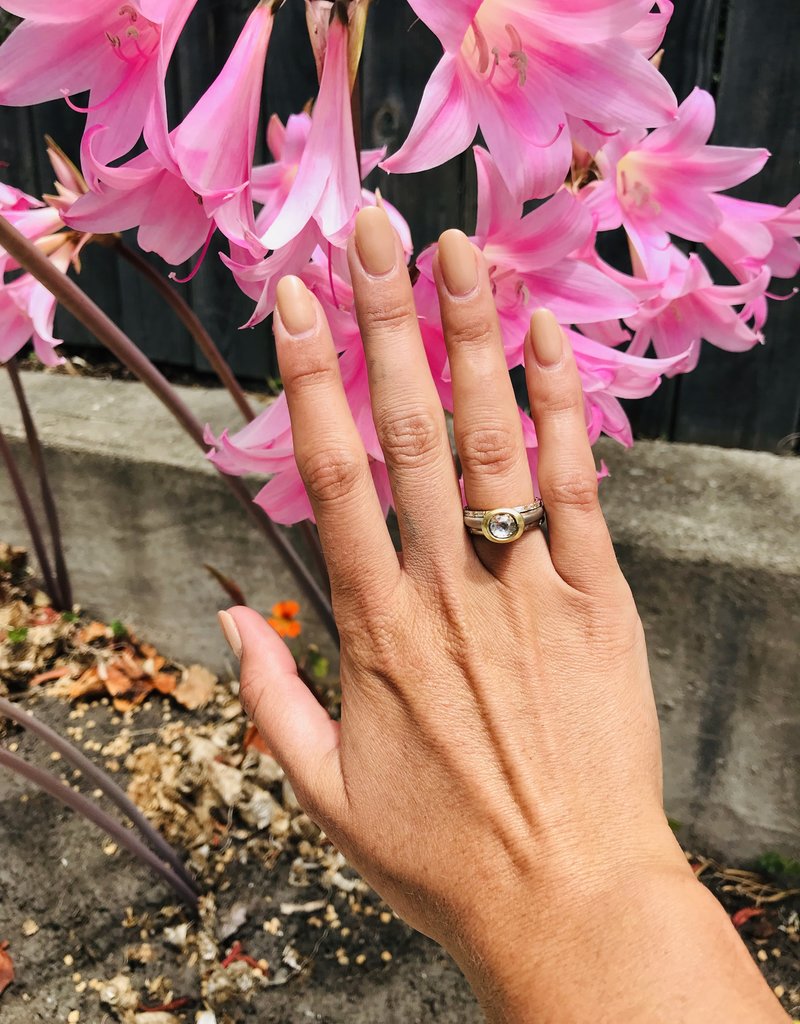 Petite Baguette Diamond Eternity Band in 14k Yellow Gold