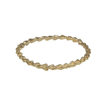 Willow Bangle in Brass