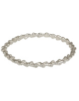 Willow Bangle in Silver