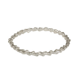 Willow Bangle in Silver