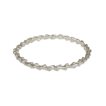 Willow Bangle in Silver