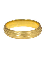 Sea Grass Ring in 18k Yellow Gold