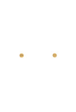 Iota Post Earrings in 18k Yellow Gold