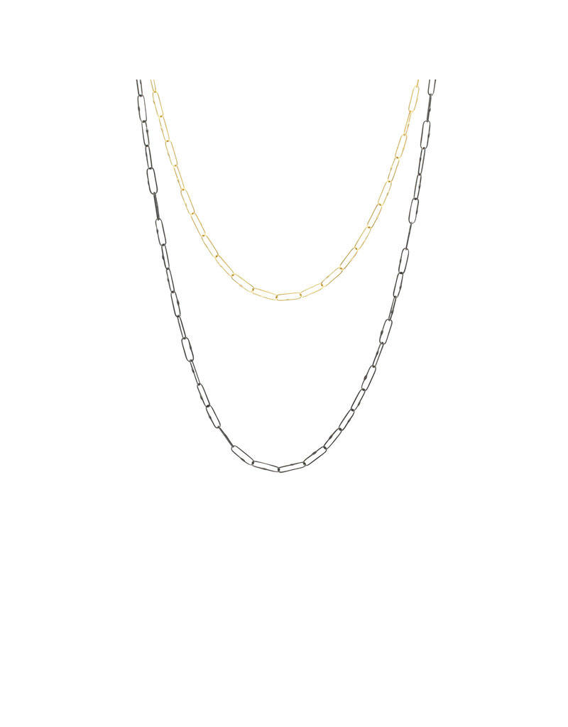 Short Links Chain in 18k Yellow Gold - 18"