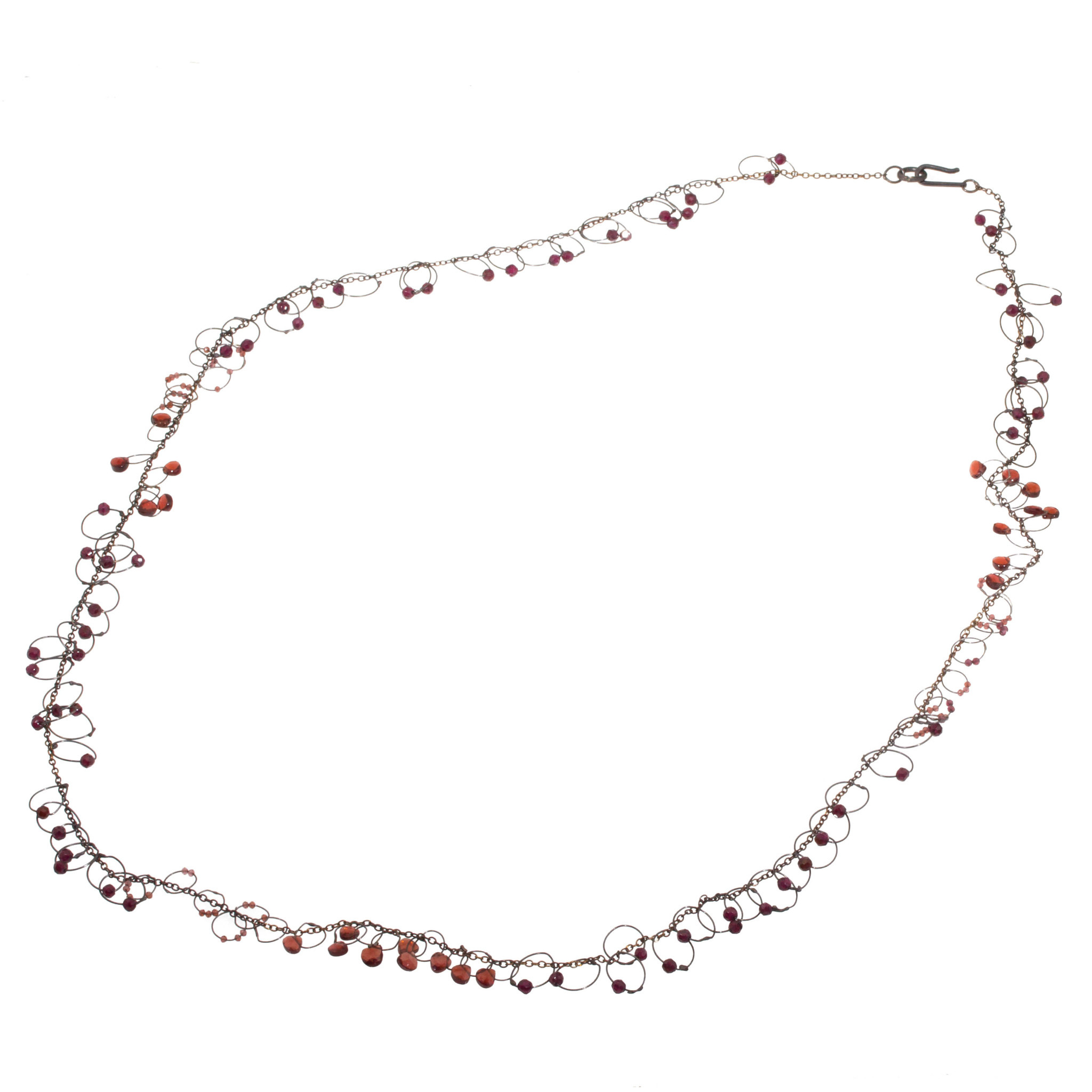 Long Bead Loops Necklace Shibumi Gallery