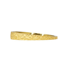 Tapered Sand Band in 18k Yellow Gold