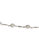 Custom Diamond Chain Necklace in Platinum
