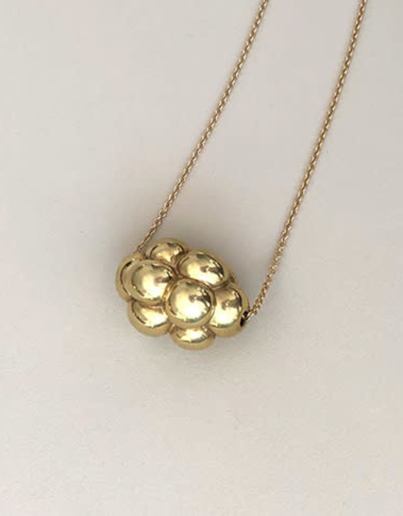 Matin Cluster Necklace in 18k Yellow Gold