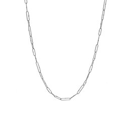 Variable Links Chain in Oxidized Silver - 24"