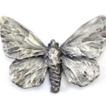 Adonis Butterfly Pendant in Silver