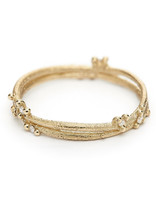 Diamond Encrusted Wrap Band in 14k Yellow Gold