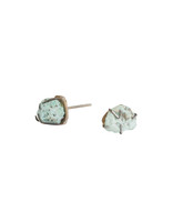 Colorado Turquoise Post Earrings in Silver