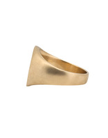 Snake Seal Signet Ring in 14k Yellow Gold