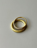 Tas d'or trempe ring