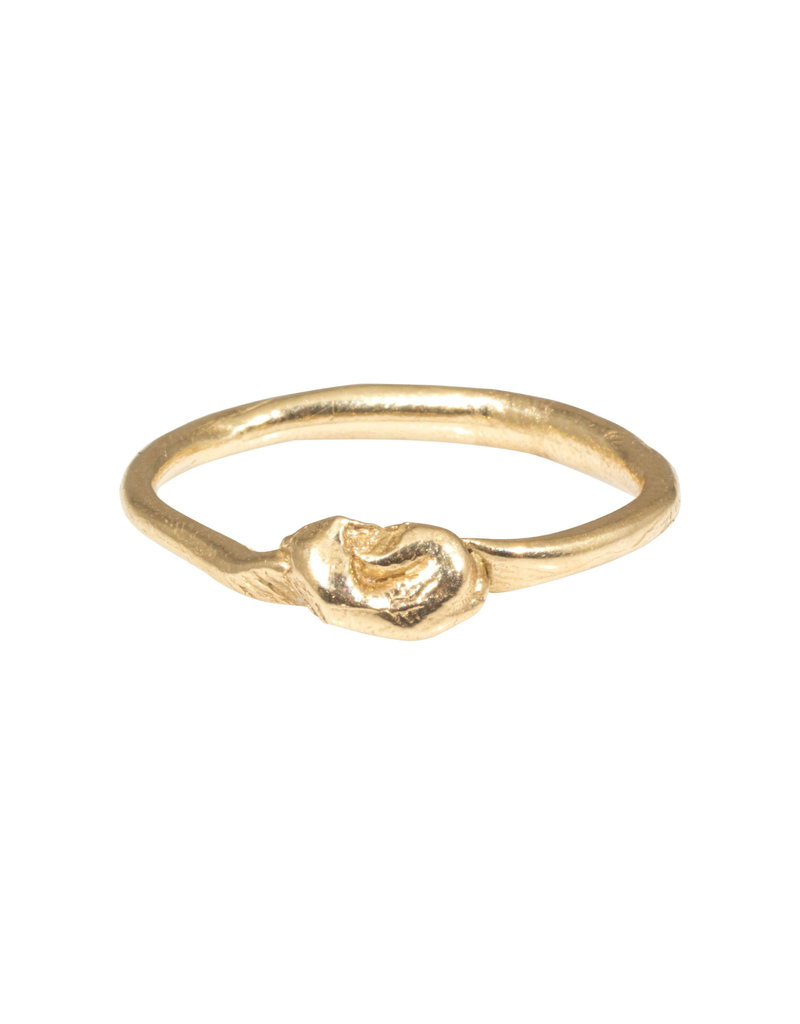 Top Knot Organic Rings in 14k Gold